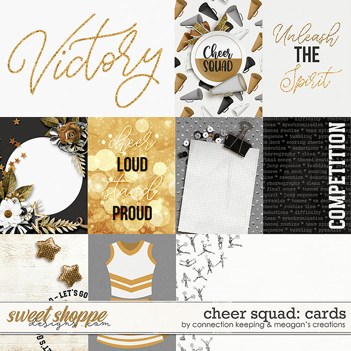 Cheer Squad Journal Cards by Meagan's Creations and Connection Keeping
