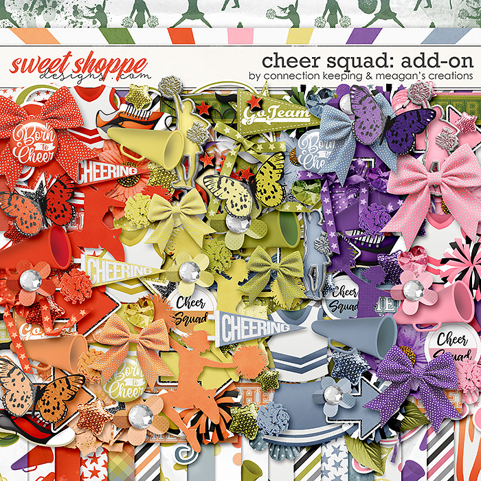 Cheer Squad Color Add-on by Meagan's Creations and Connection Keeping
