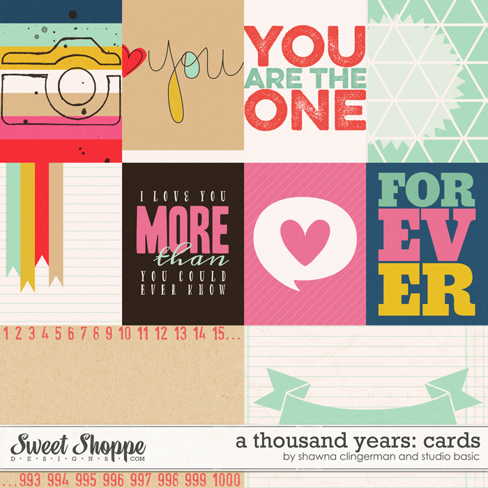 A Thousand Years: Cards by Shawna Clingerman and Studio Basic A Thousand Years: Cards by Shawna Clingerman and Studio Basic