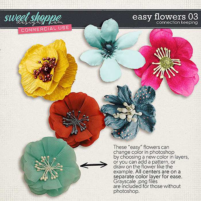 CU Easy Flowers 03 by Connection Keeping