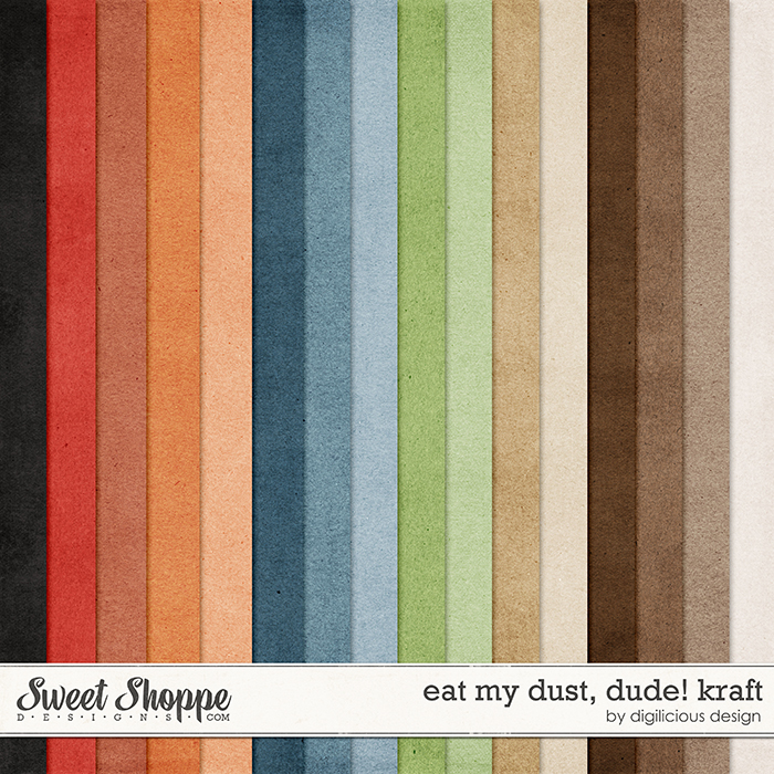 Eat My Dust, Dude! Kraft by Digilicious Design