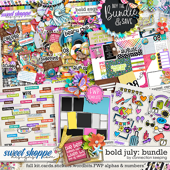Bold August Bundle by Connection Keeping