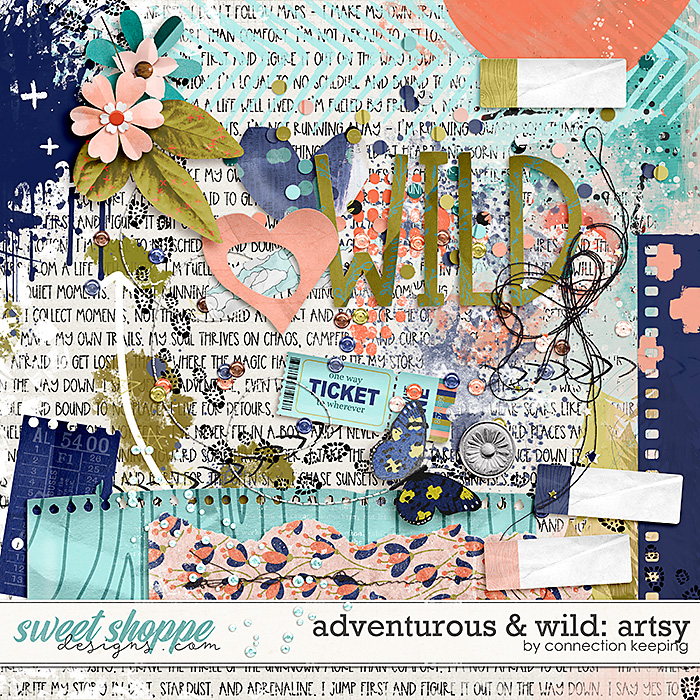 Adventurous and Wild Artsy Pack by Connection Keeping