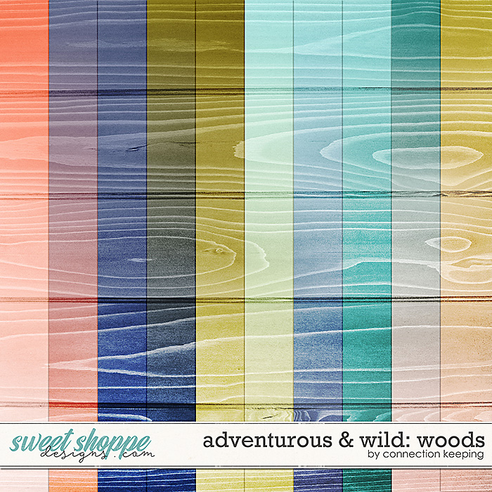 Adventurous and Wild Wood Papers by Connection Keeping