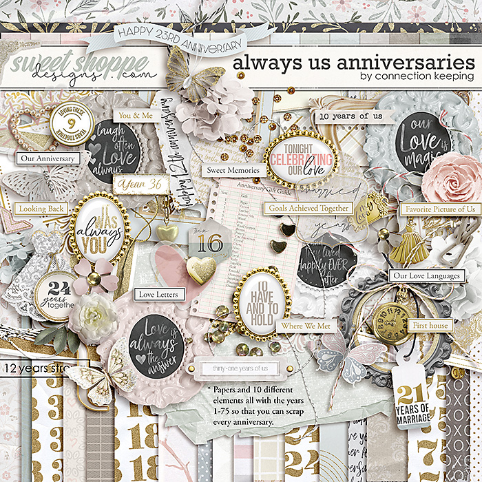 Always Us Anniversaries by Connection Keeping