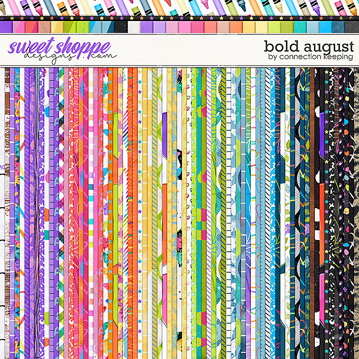 Bold August Papers by Connection Keeping