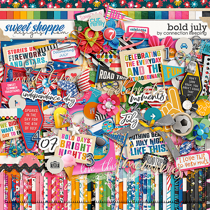 Bold July Kit by Connection Keeping