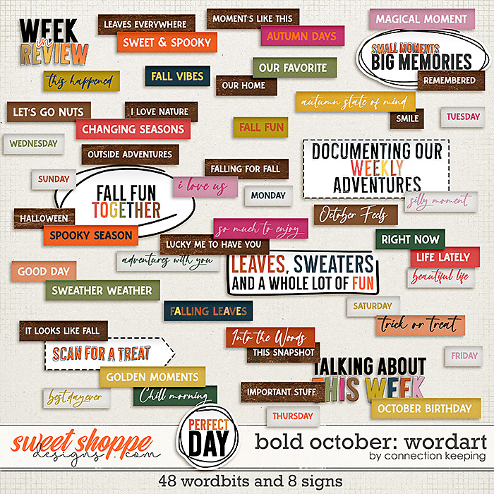Bold October Wordart by Connection Keeping Bold October Wordart by Connection Keeping