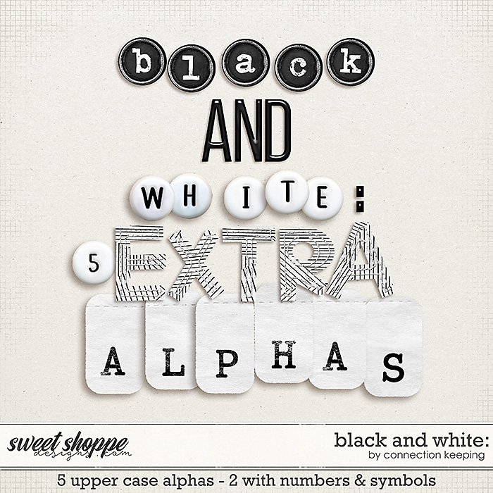 Black & White: Extra Alphas 01 by Connection Keeping