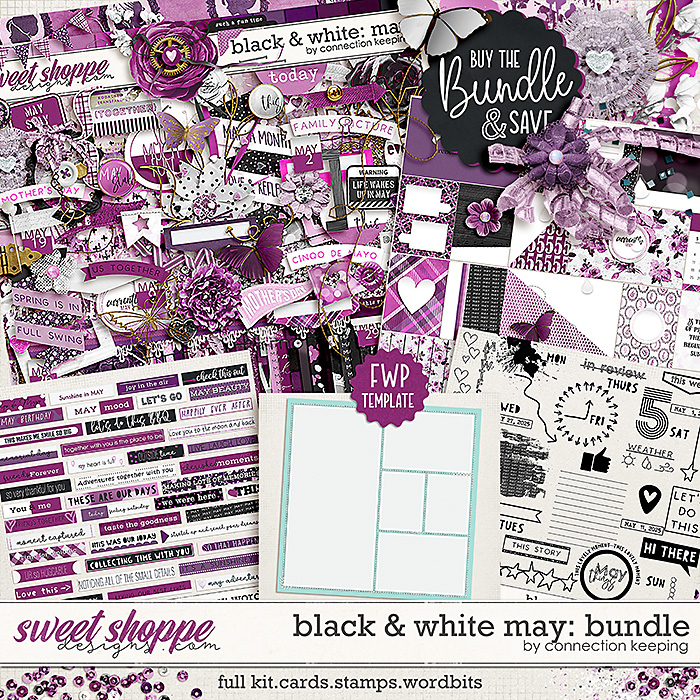 Black & White: May Bundle by Connection Keeping