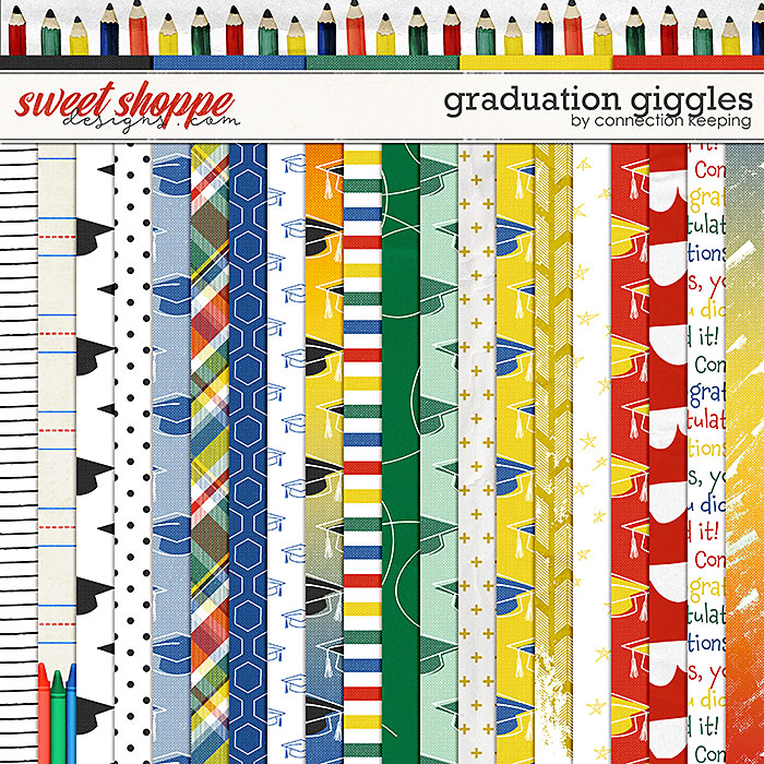 Graduation Giggles Paper Pack by Connection Keeping