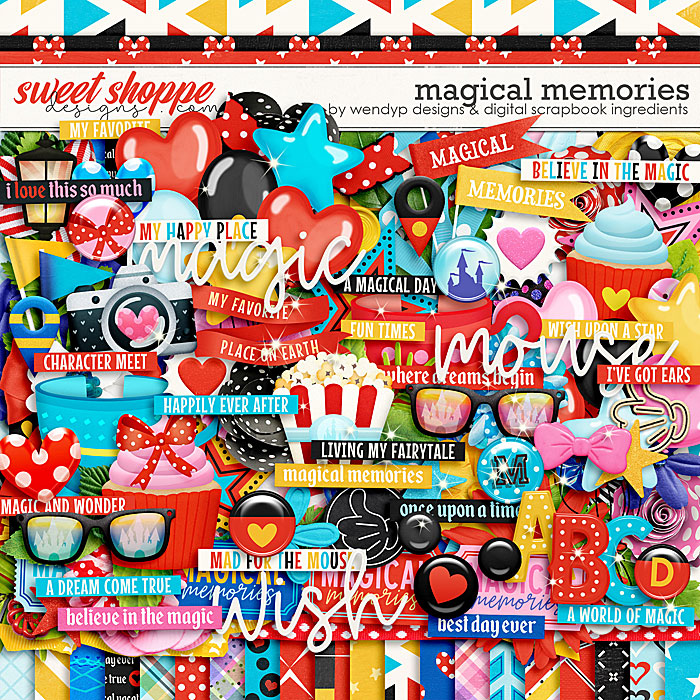 Magical Memories by Digital Scrapbook Ingredients & WendyP Designs