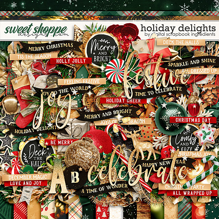 Holiday Delights by Digital Scrapbook Ingredients