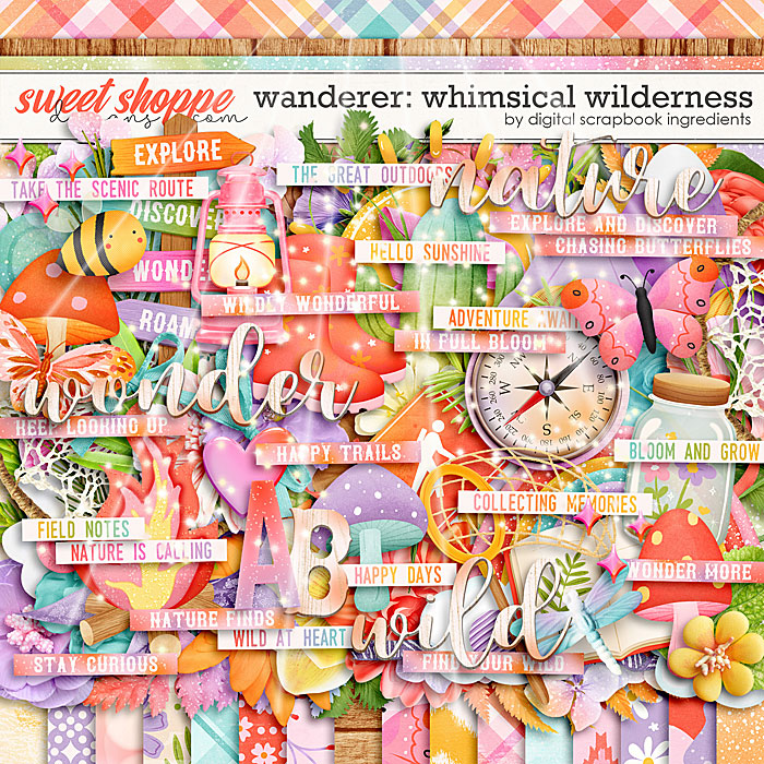 Wanderer: Whimsical Wilderness by Digital Scrapbook Ingredients
