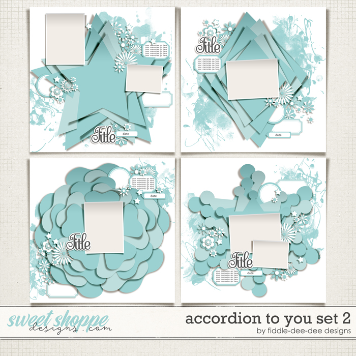 Accordion To You Set 2 by Fiddle-Dee-Dee Designs