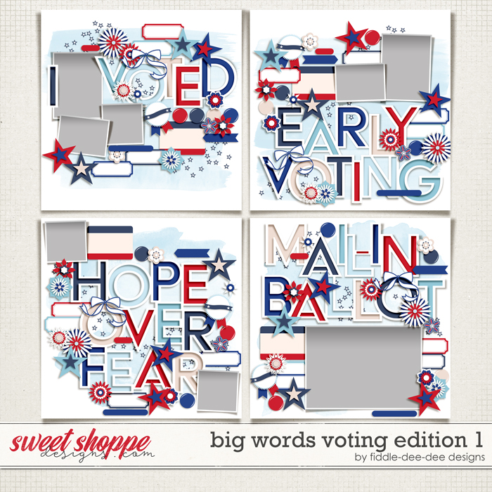 Big Words Voting Edition 1 by Fiddle-Dee-Dee Designs