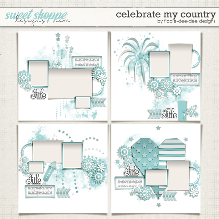 Celebrate My Country by Fiddle-Dee-Dee Designs