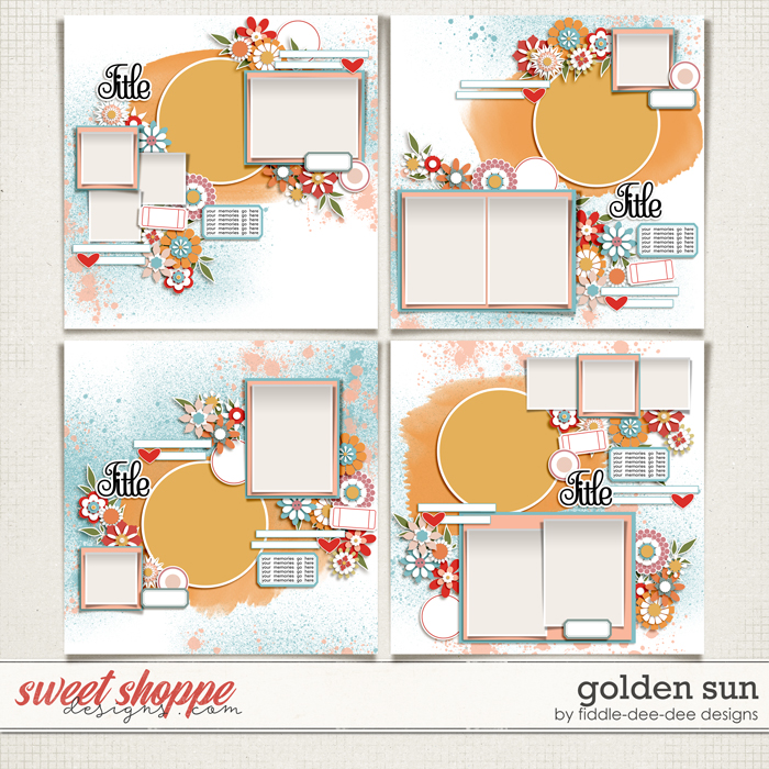 Golden Sun by Fiddle-Dee-Dee Designs