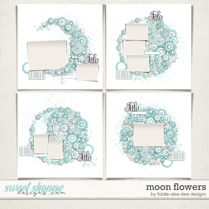 Moon Flowers by Fiddle-Dee-Dee Designs