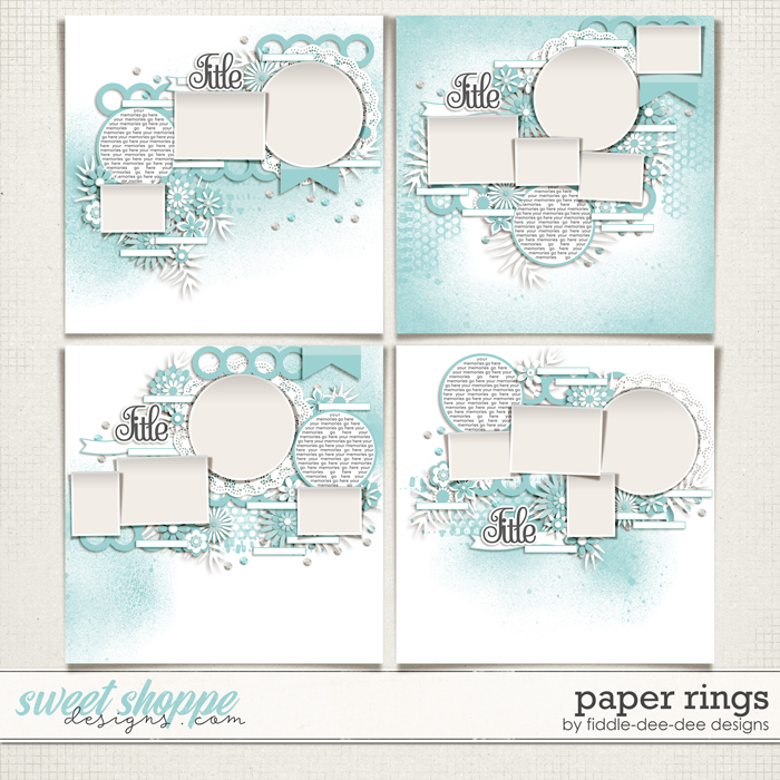 Paper Rings by Fiddle-Dee-Dee Designs
