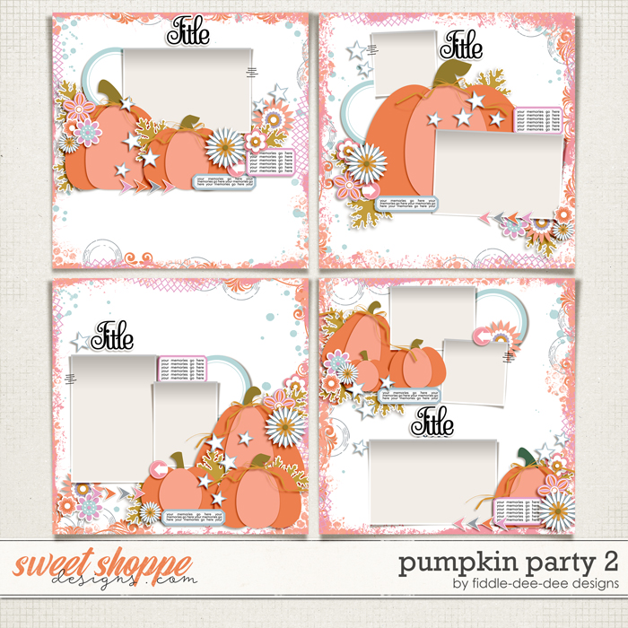 Pumpkin Party 2 by Fiddle-Dee-Dee Designs