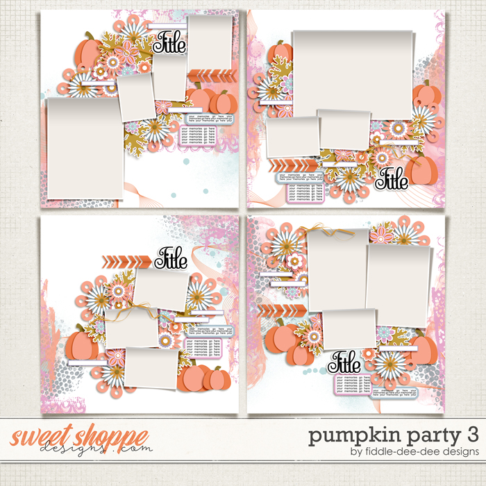 Pumpkin Party 3 by Fiddle-Dee-Dee Designs
