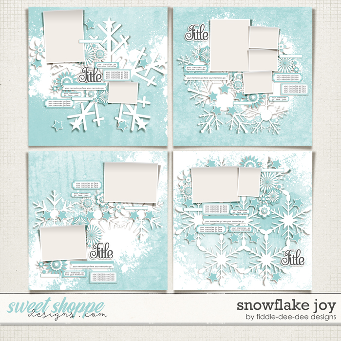 Snowflake Joy by Fiddle-Dee-Dee Designs