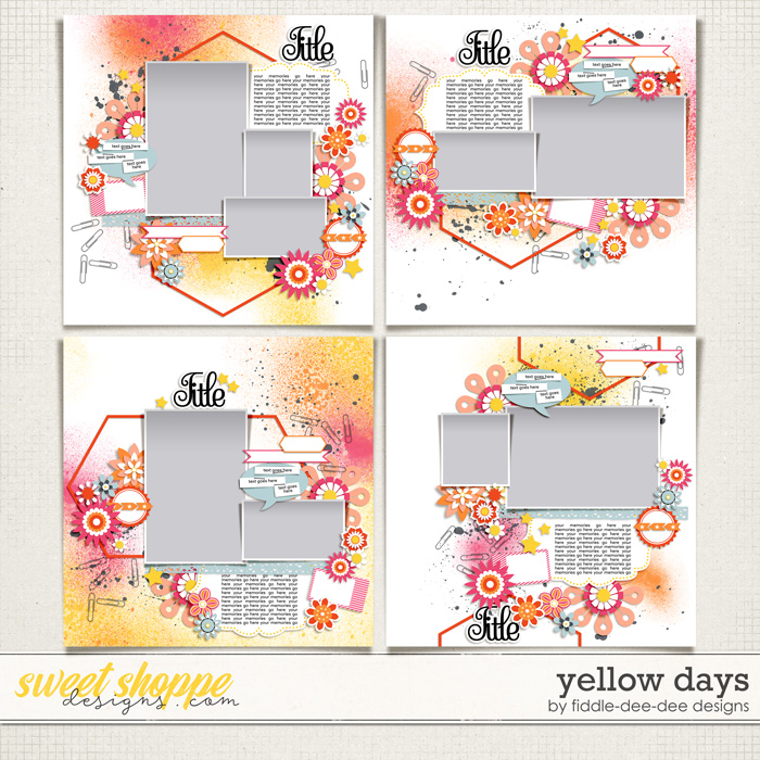 Yellow Days by Fiddle-Dee-Dee Designs