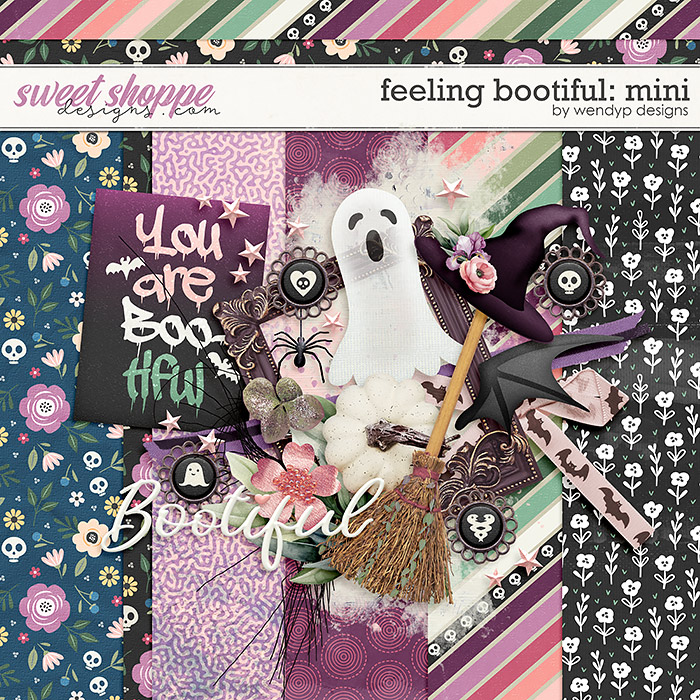 Feeling boo-tiful: mini kit by WendyP Designs