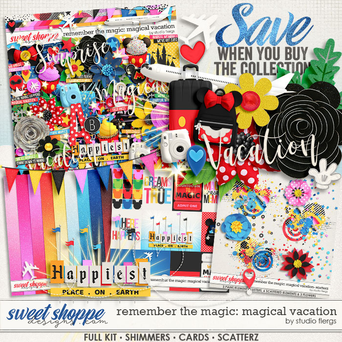 Remember the Magic: MAGICAL VACATION- COLLECTION & *FWP* by Studio Flergs