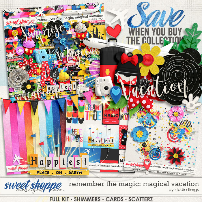 Remember the Magic: MAGICAL VACATION- COLLECTION & *FWP* by Studio Flergs