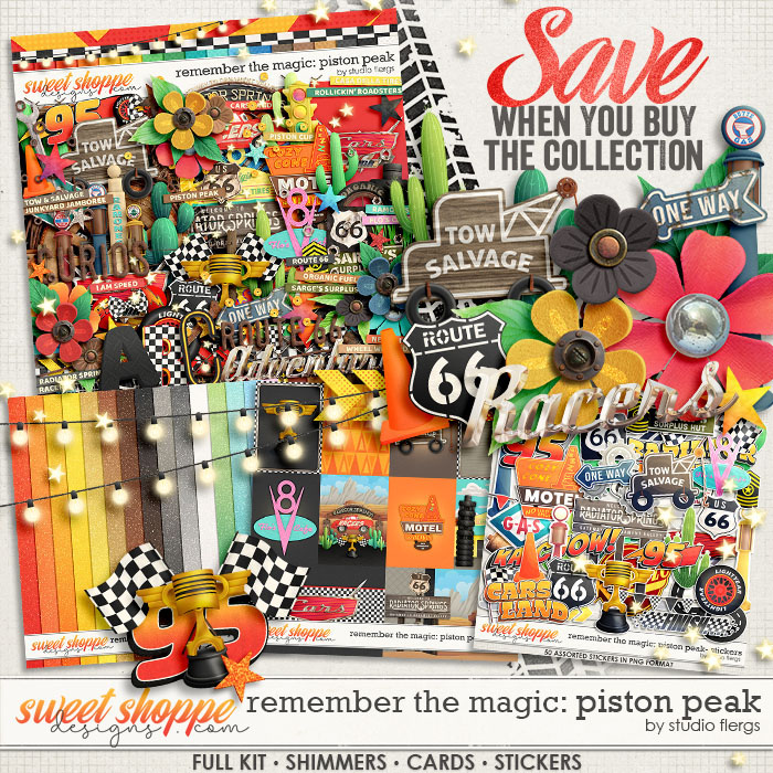 Remember the Magic: PISTON PEAK- COLLECTION & *FWP* by Studio Flergs