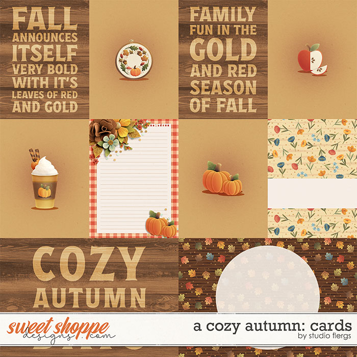A Cozy Autumn: CARDS by Studio Flergs A Cozy Autumn: CARDS by Studio Flergs