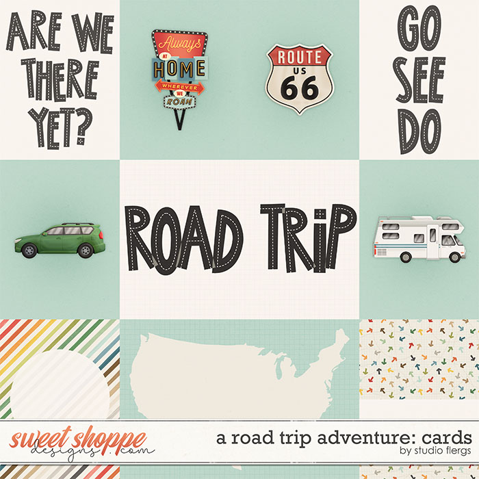A Road Trip Adventure: CARDS by Studio Flergs