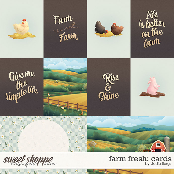 Farm Fresh: CARDS by Studio Flergs