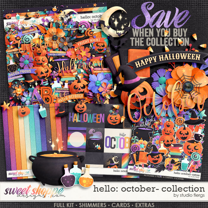 Hello: October- COLLECTION & *FWP* by Studio Flergs