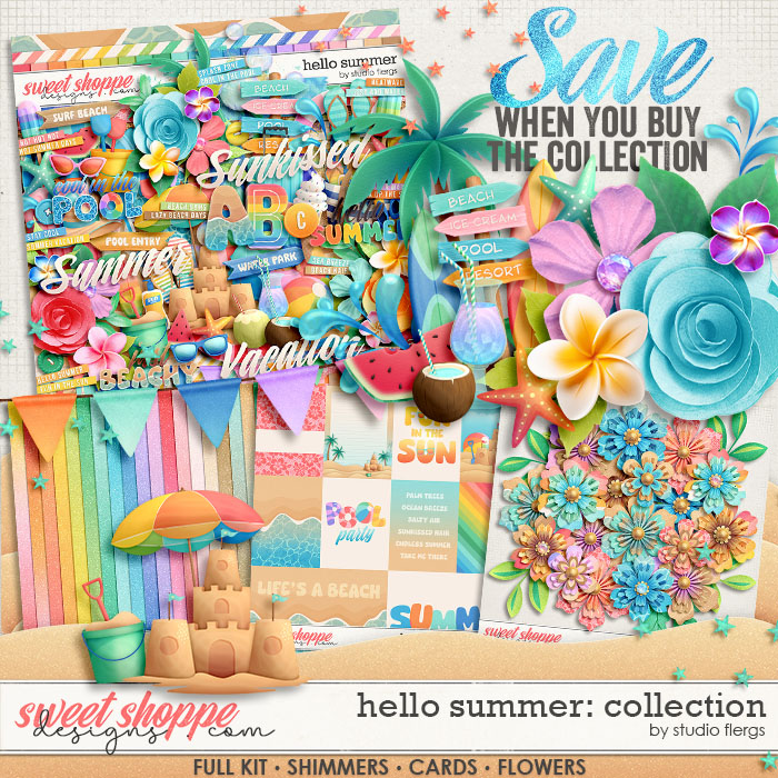 Hello Summer: COLLECTION & *FWP* by Studio Flergs