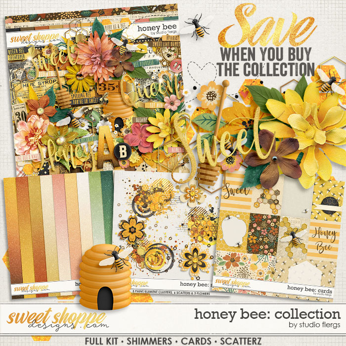 Honey Bee: COLLECTION & *FWP* by Studio Flergs