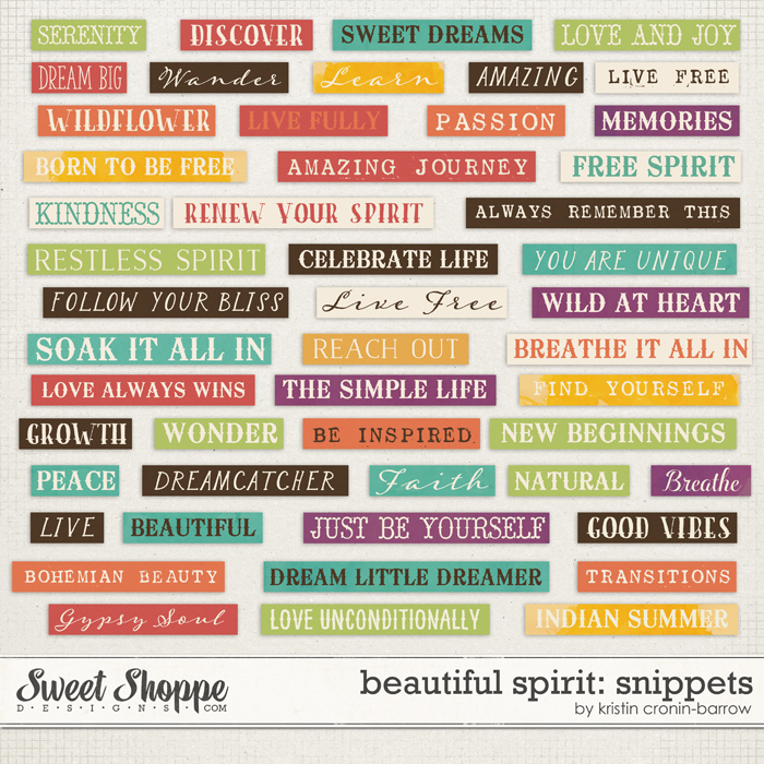 Beautiful Spirit: Snippets by Kristin Cronin-Barrow Beautiful Spirit: Snippets by Kristin Cronin-Barrow