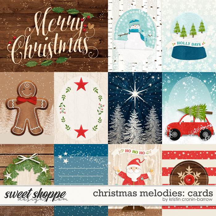 Christmas Melodies: Cards by Kristin Cronin-Barrow
