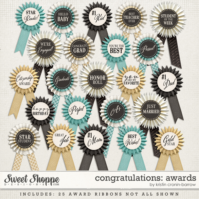 Congratulations: Awards by Kristin Cronin-Barrow
