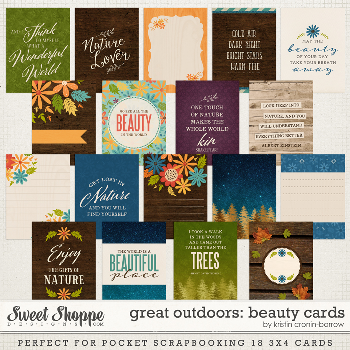 Great Outdoors: Beauty Cards by Kristin Cronin-Barrow Great Outdoors: Beauty Cards by Kristin Cronin-Barrow