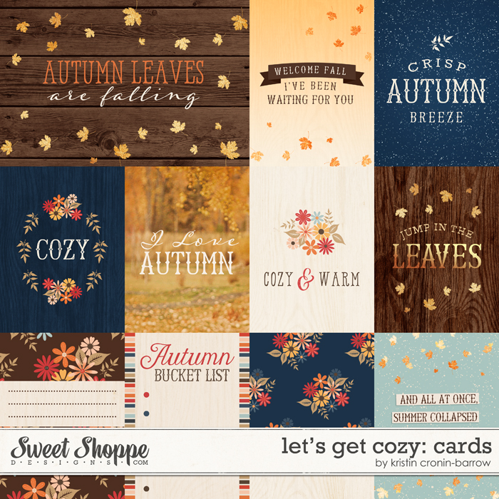 Let's Get Cozy: Cards by Kristin Cronin-Barrow Let's Get Cozy: Cards by Kristin Cronin-Barrow