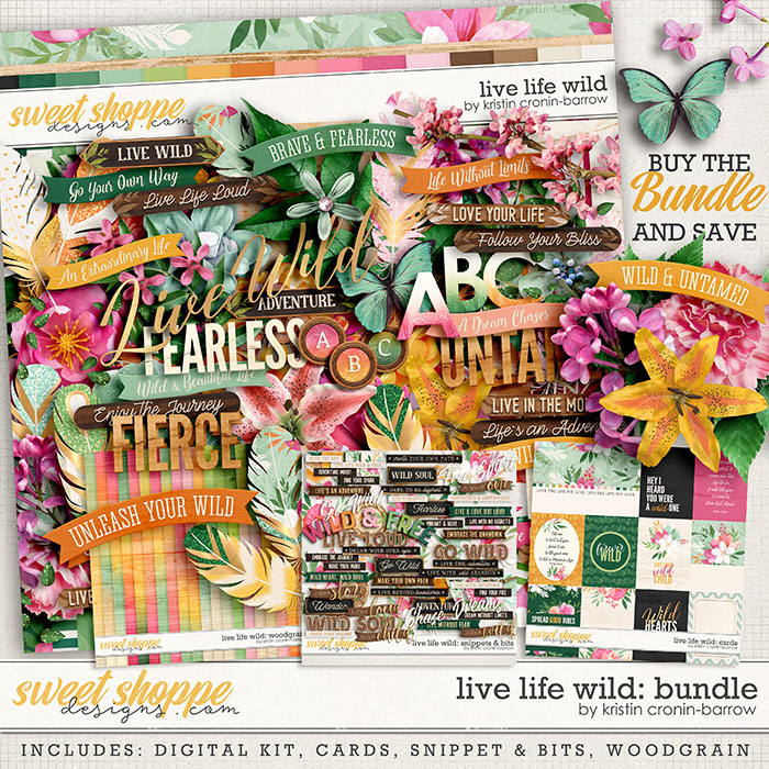 Live Life Wild: Bundle By Kristin Cronin-Barrow