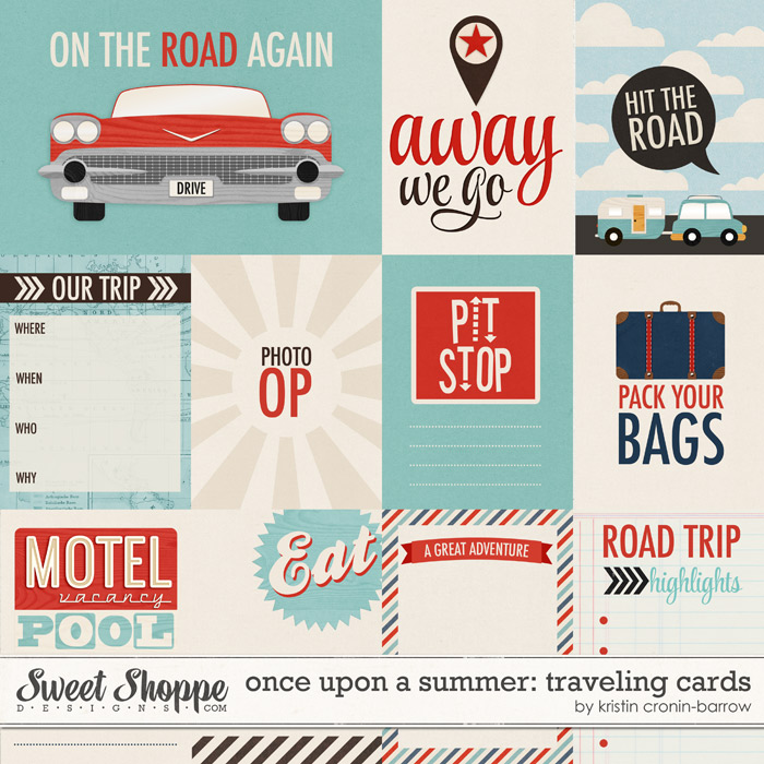 Once Upon a Summer: 1 Traveling Cards by Kristin Cronin-Barrow Once Upon a Summer: 1 Traveling Cards by Kristin Cronin-Barrow