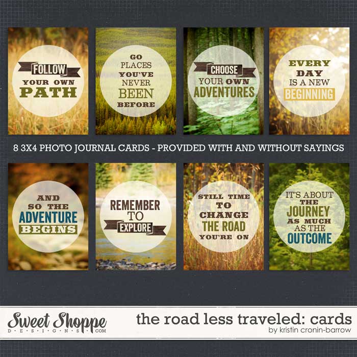 The Road Less Traveled: Cards by Kristin Cronin-Barrow The Road Less Traveled: Cards by Kristin Cronin-Barrow
