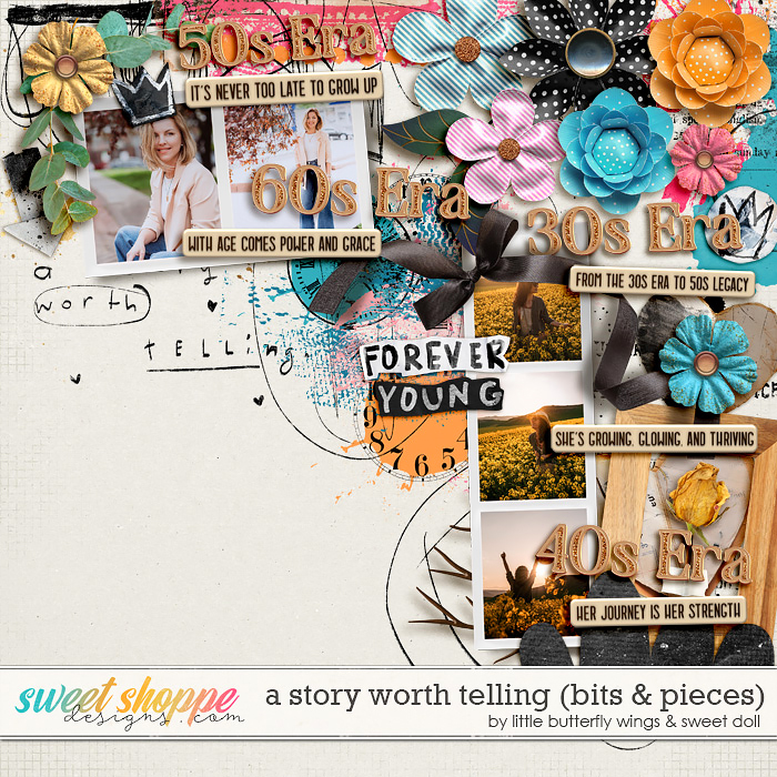 A Story Worth Telling {bits & pieces} by Little Butterfly Wings & Sweet Doll