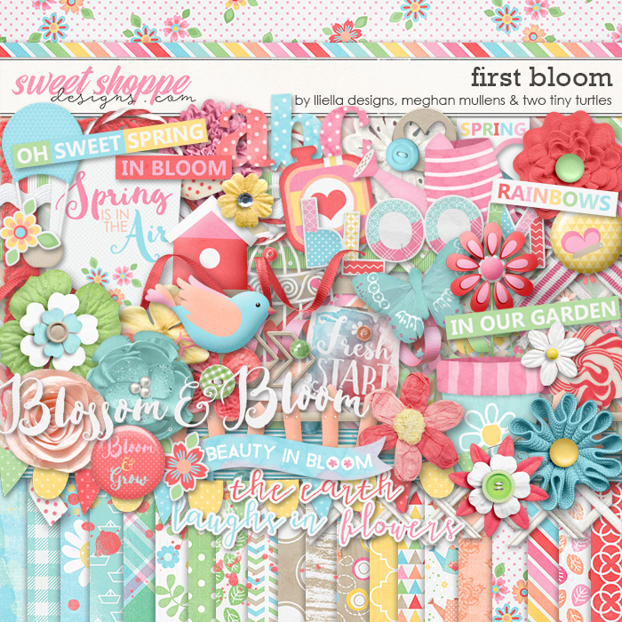 *FREE with your $10 Purchase* First Bloom by lliella designs, Meghan Mullens and Two Tiny Turtles