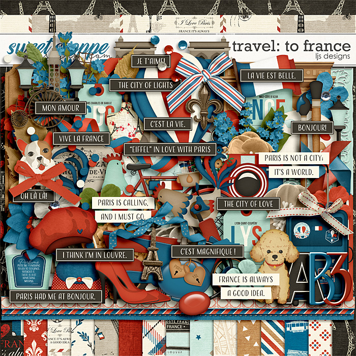 Travel: To France by LJS Designs