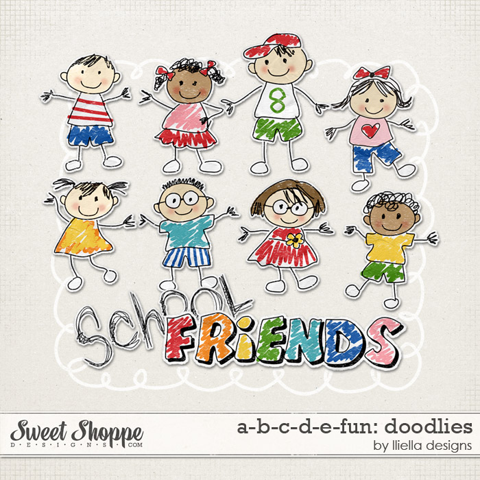 A-B-C-D-E-Fun: Doodlies by lliella designs A-B-C-D-E-Fun: Doodlies by lliella designs
